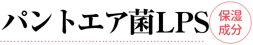 パンエア菌LPS※保湿成分